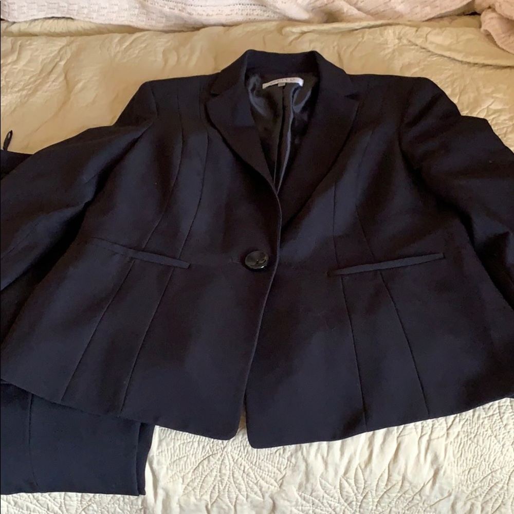 Black Kasper business interview suit Size 14